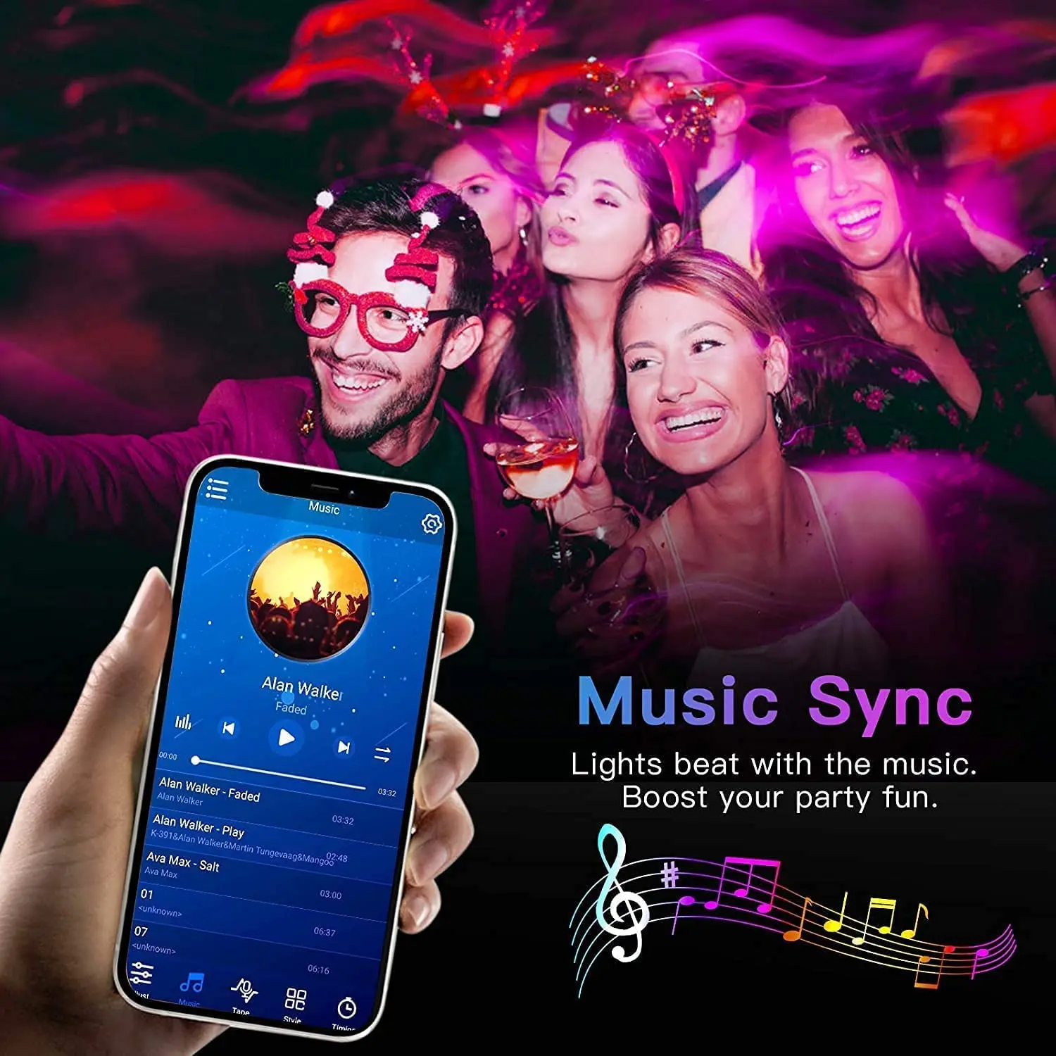 Bluetooth LED Lights Strip 505 - Smart Home Design incelemesi ve fiyatı