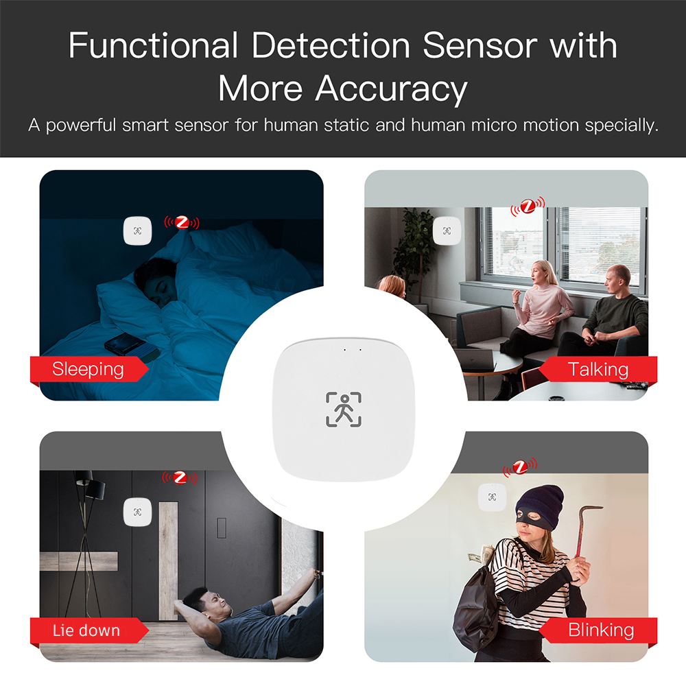 ZigBee Wifi MmWave Human Prese - Pir Motion Sensor incelemesi ve fiyatı