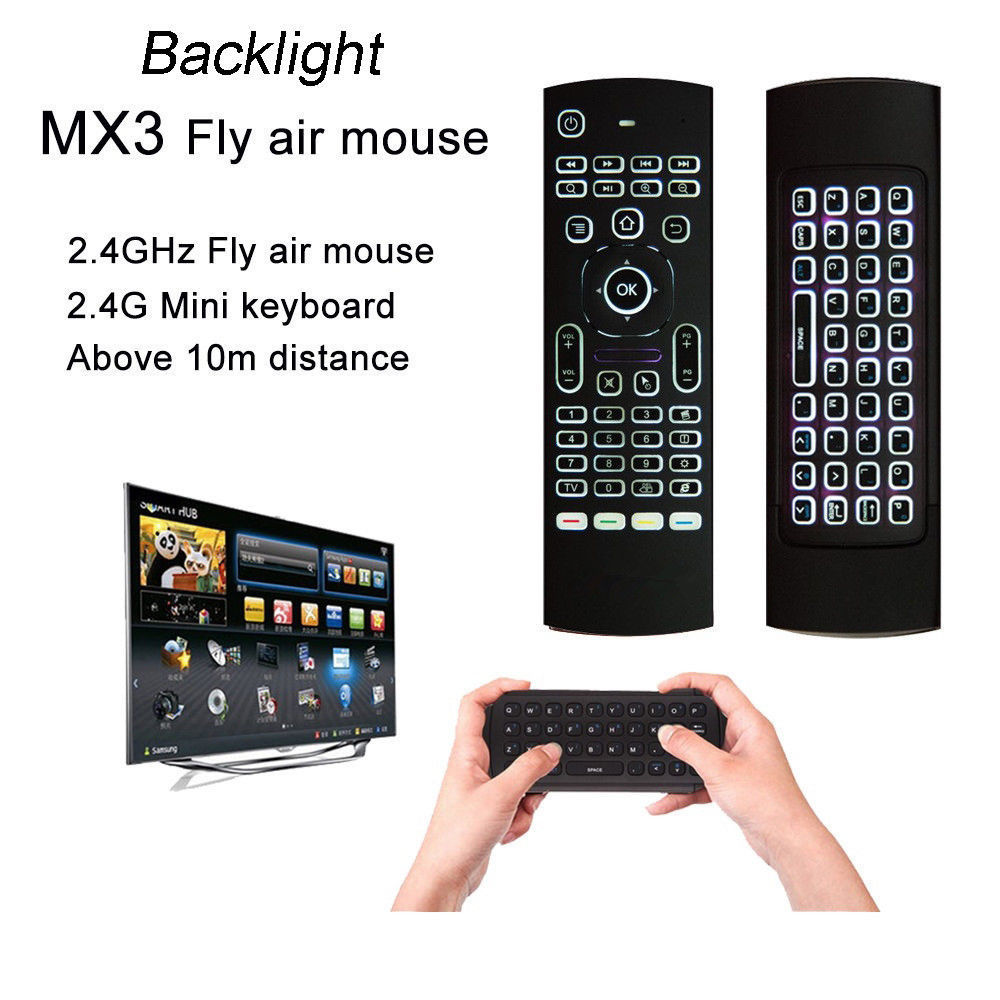 MX3 Backlight Air Mouse Smart  - Smart Home Keyboard incelemesi ve fiyatı