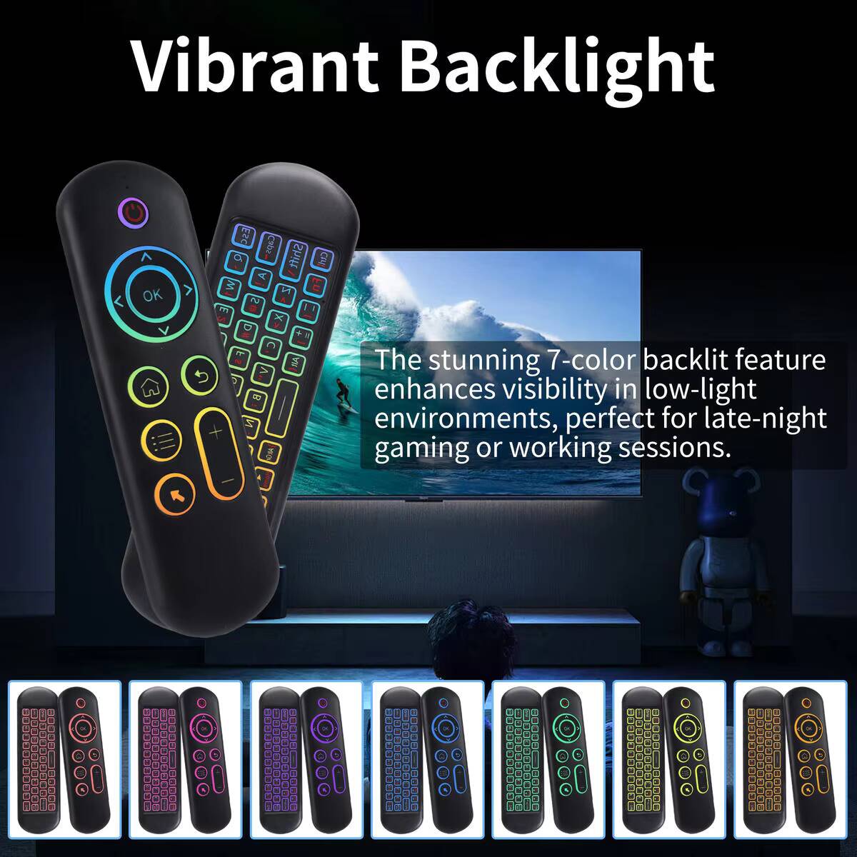 Bluetooth 2.4G Dual Mode Mini  - Smart Home Keyboard incelemesi ve fiyatı