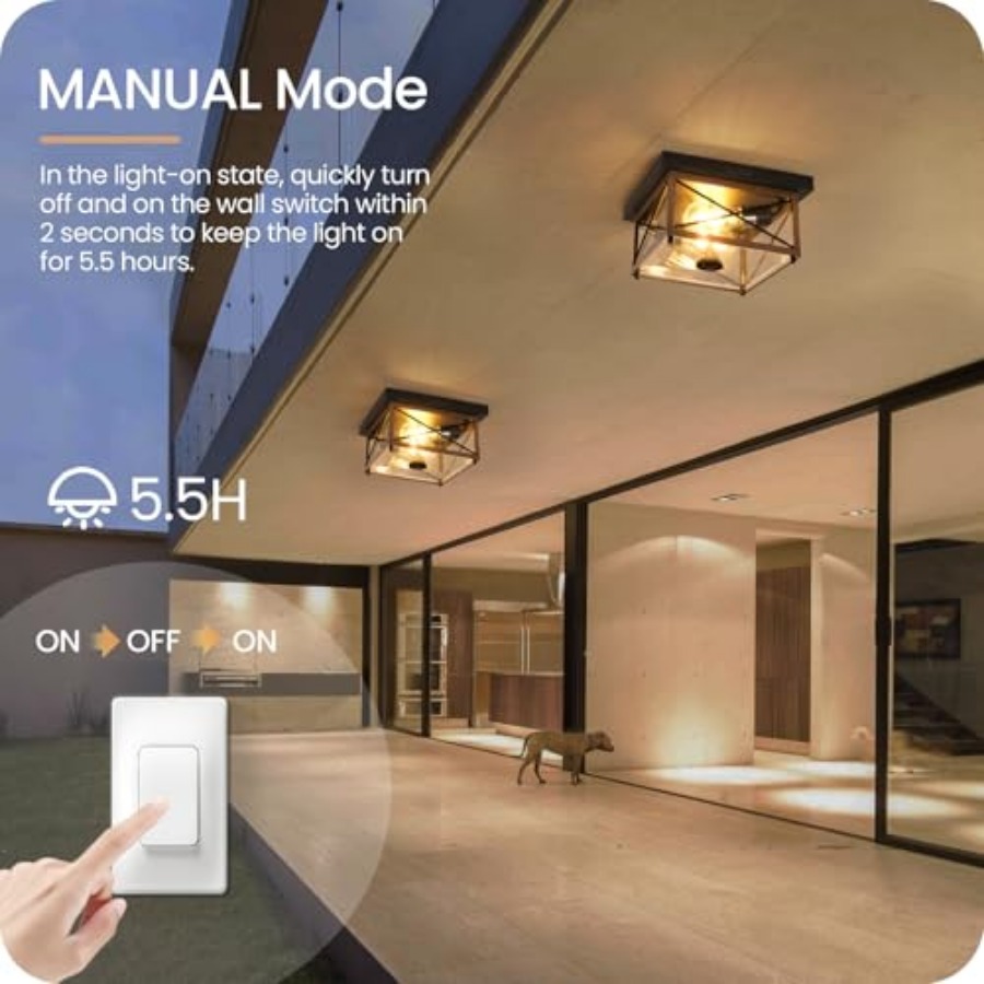 Outdoor Ceiling Light with Mot - Motion Sensor Light incelemesi ve fiyatı