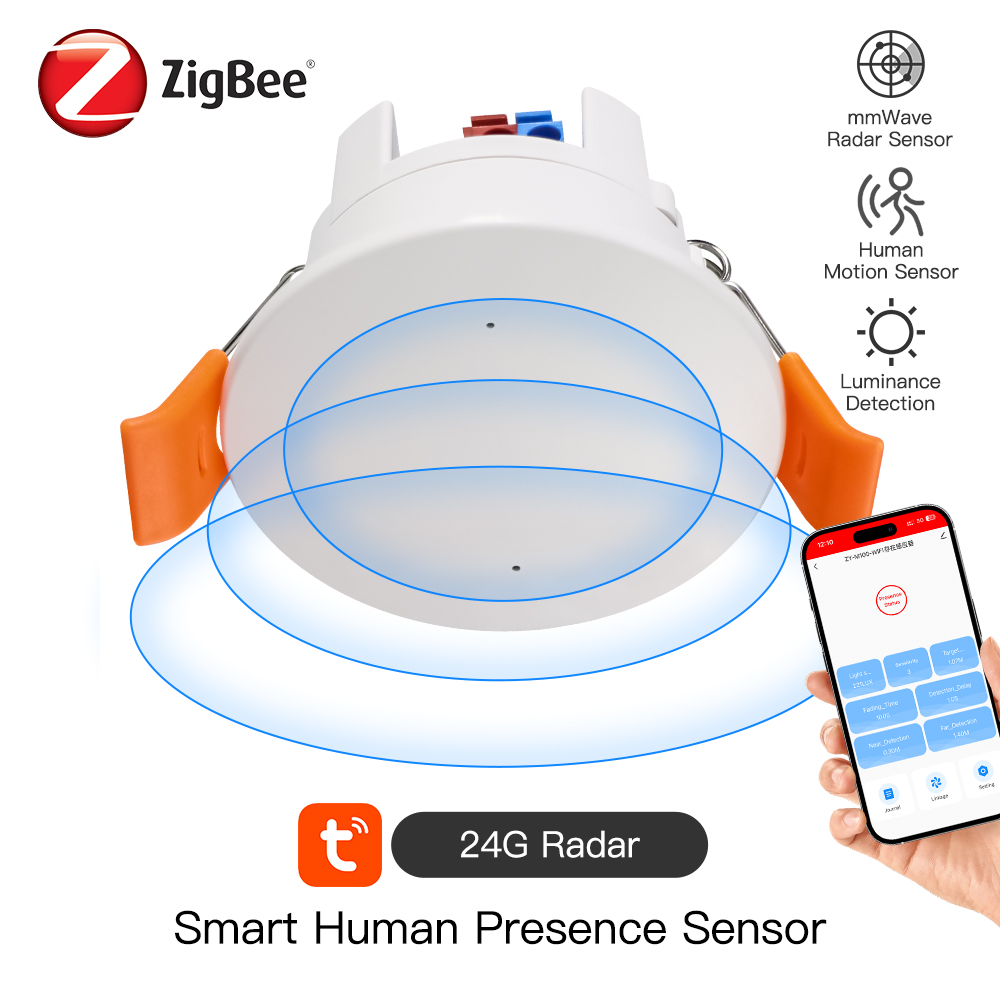 ZigBee MmWave Radar Human Pres - Pir Motion Sensor incelemesi ve fiyatı
