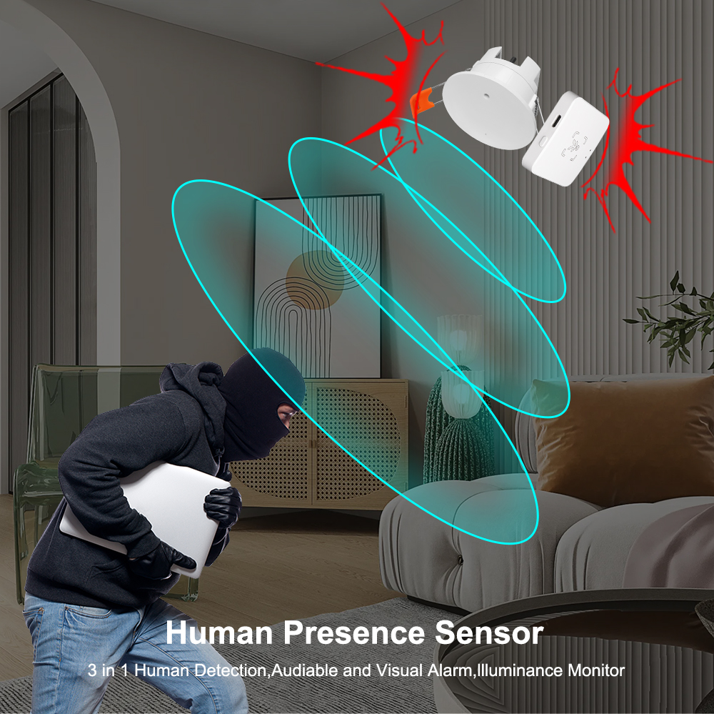 ZigBee MmWave Radar Human Pres - Pir Motion Sensor incelemesi ve fiyatı