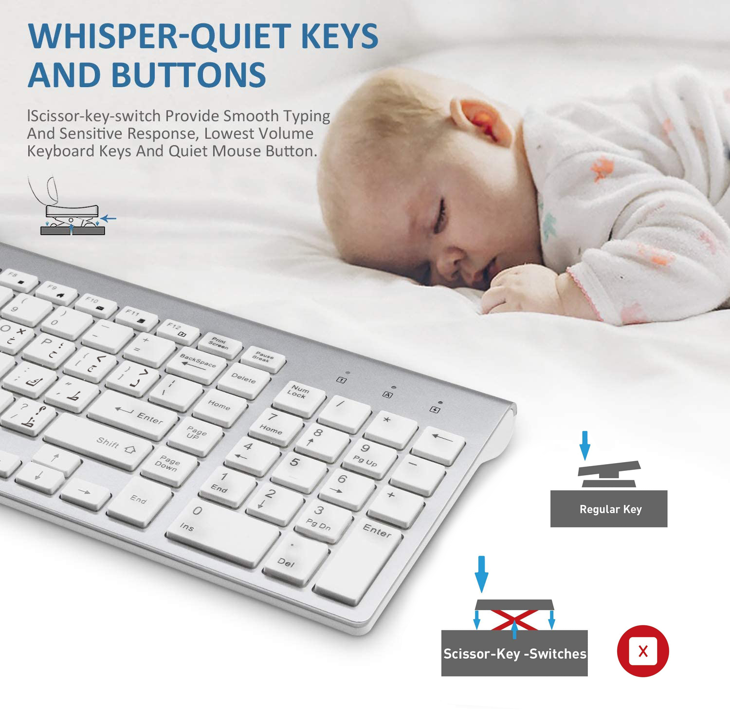 Arabic Enghish Character Slim  - Smart Home Keyboard incelemesi ve fiyatı