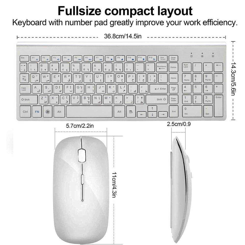 Arabic Enghish Character Slim  - Smart Home Keyboard incelemesi ve fiyatı