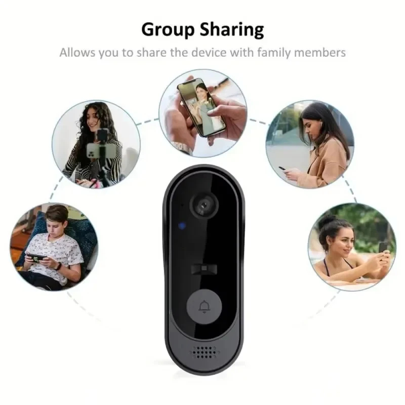 Tuya WIFI Camera Doorbell HD V - Smart Home Video Doorbell Enhanced Security With Smart Doorbell incelemesi ve fiyatı