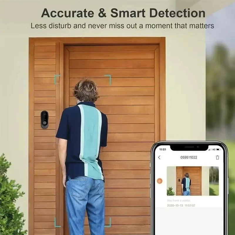 Tuya WIFI Camera Doorbell HD V - Smart Home Video Doorbell Enhanced Security With Smart Doorbell incelemesi ve fiyatı