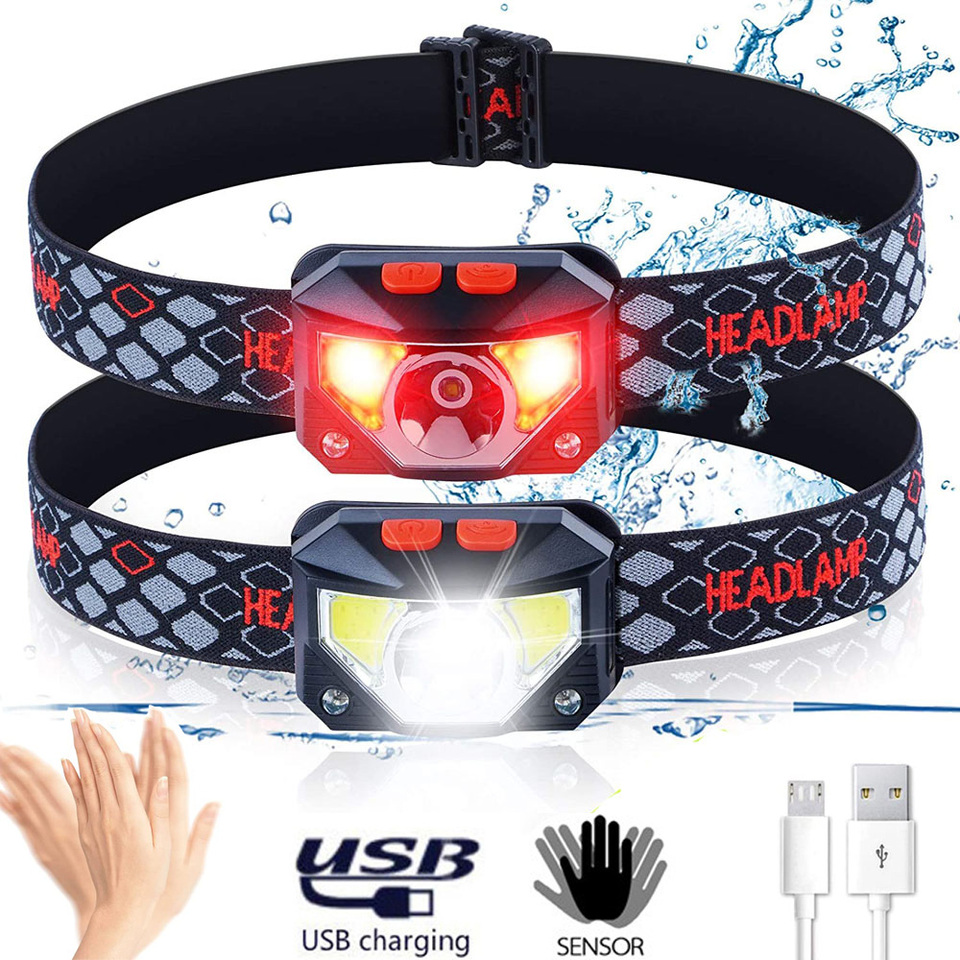 8 Modes LED Headlight Handfres - Motion Sensor Light incelemesi ve fiyatı