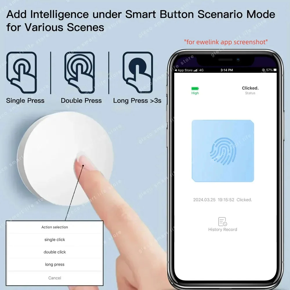 Zigbee Scene Button Push Switc - Smart Home Bridge incelemesi ve fiyatı