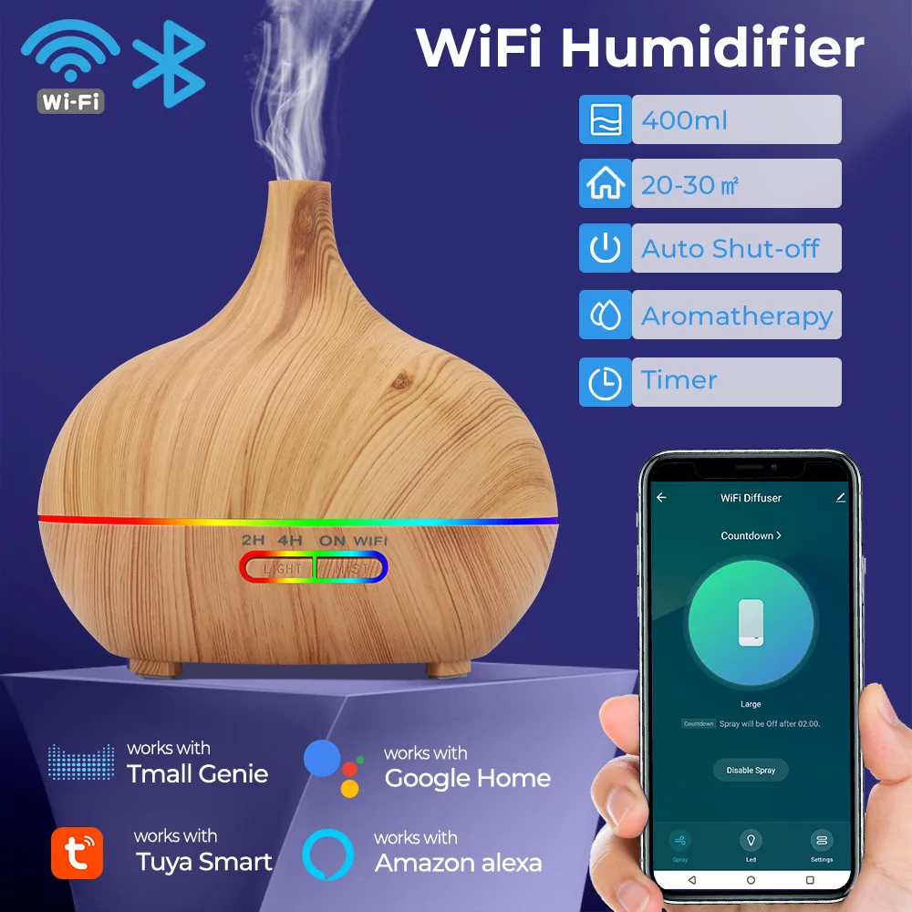 Tuya WiFi Smart Air Humidifier - Smart Home Keyboard incelemesi ve fiyatı