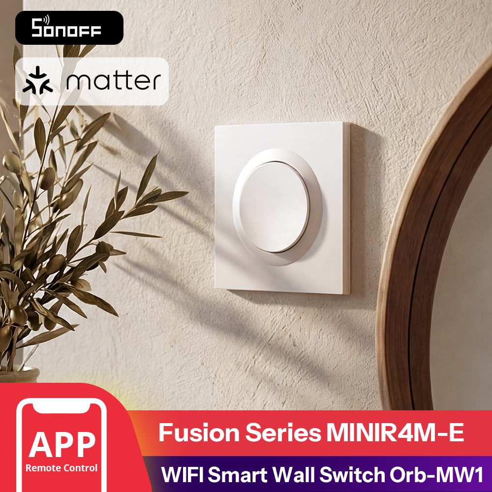 SONOFF MINIR4M-E Matter Over W - Smart Home Apple incelemesi ve fiyatı