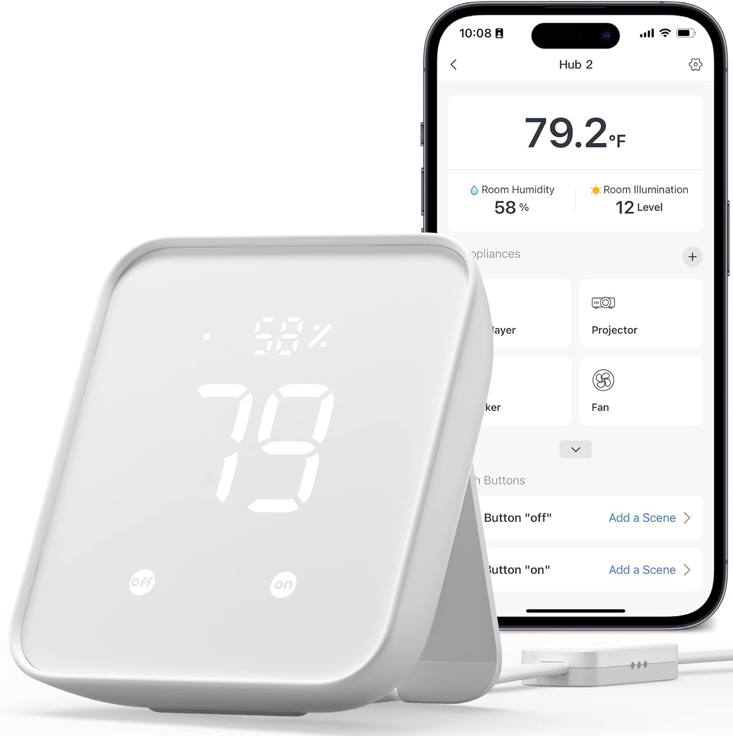 WiFi Thermometer Hygrometer, I - Smart Home Apple incelemesi ve fiyatı