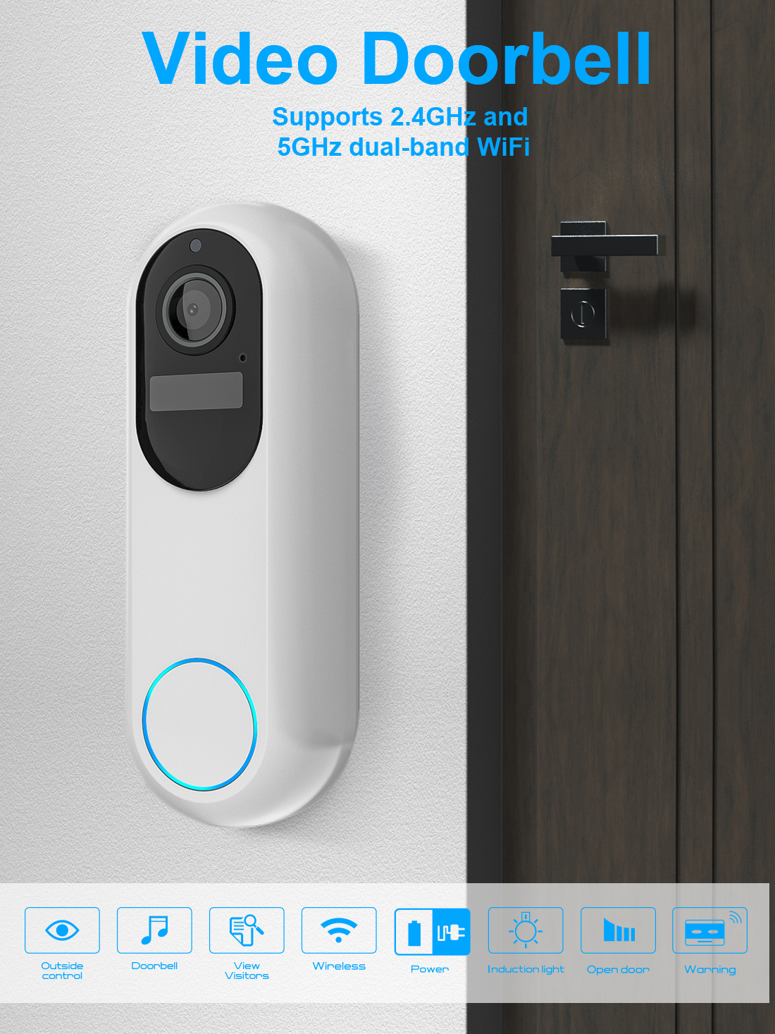 Tuya Smart Video Doorbell Wate - Smart Home Video Doorbell Enhanced Security With Smart Doorbell incelemesi ve fiyatı