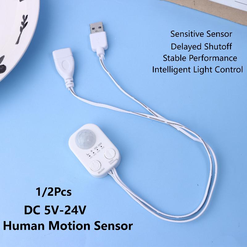 1Pcs DC 5V-24V USB PIR Human M - Pir Motion Sensor incelemesi ve fiyatı