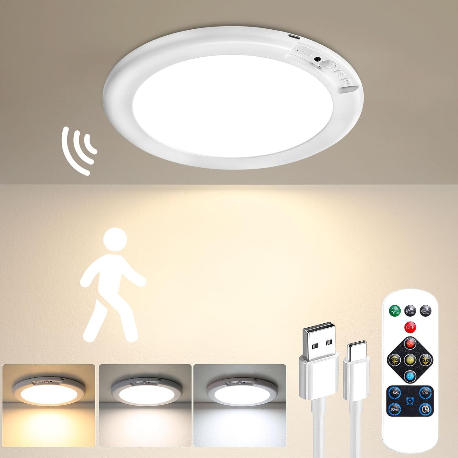 4 Pack Long Battery Motion Sen - Motion Sensor Light incelemesi ve fiyatı