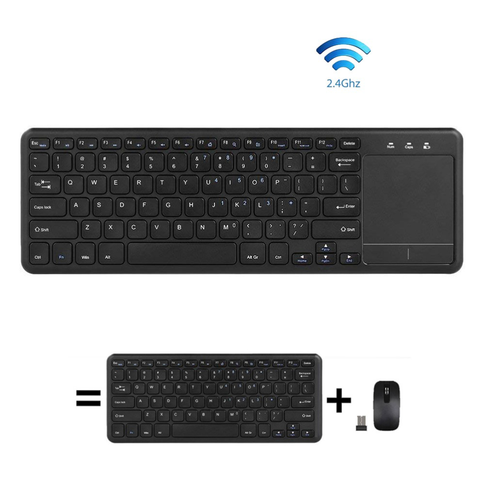 2.4GHz Ultra thin Wireless Tou - Smart Home Keyboard incelemesi ve fiyatı