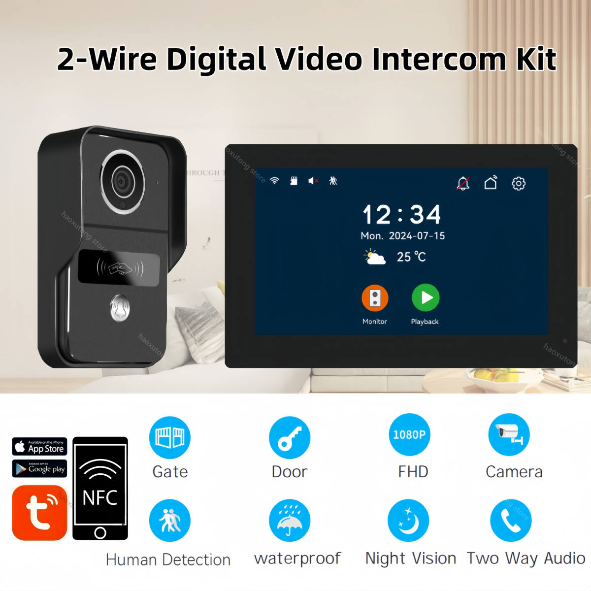 1080P Tuya Smart Doorbell Came - Smart Home Video Doorbell Enhanced Security With Smart Doorbell incelemesi ve fiyatı