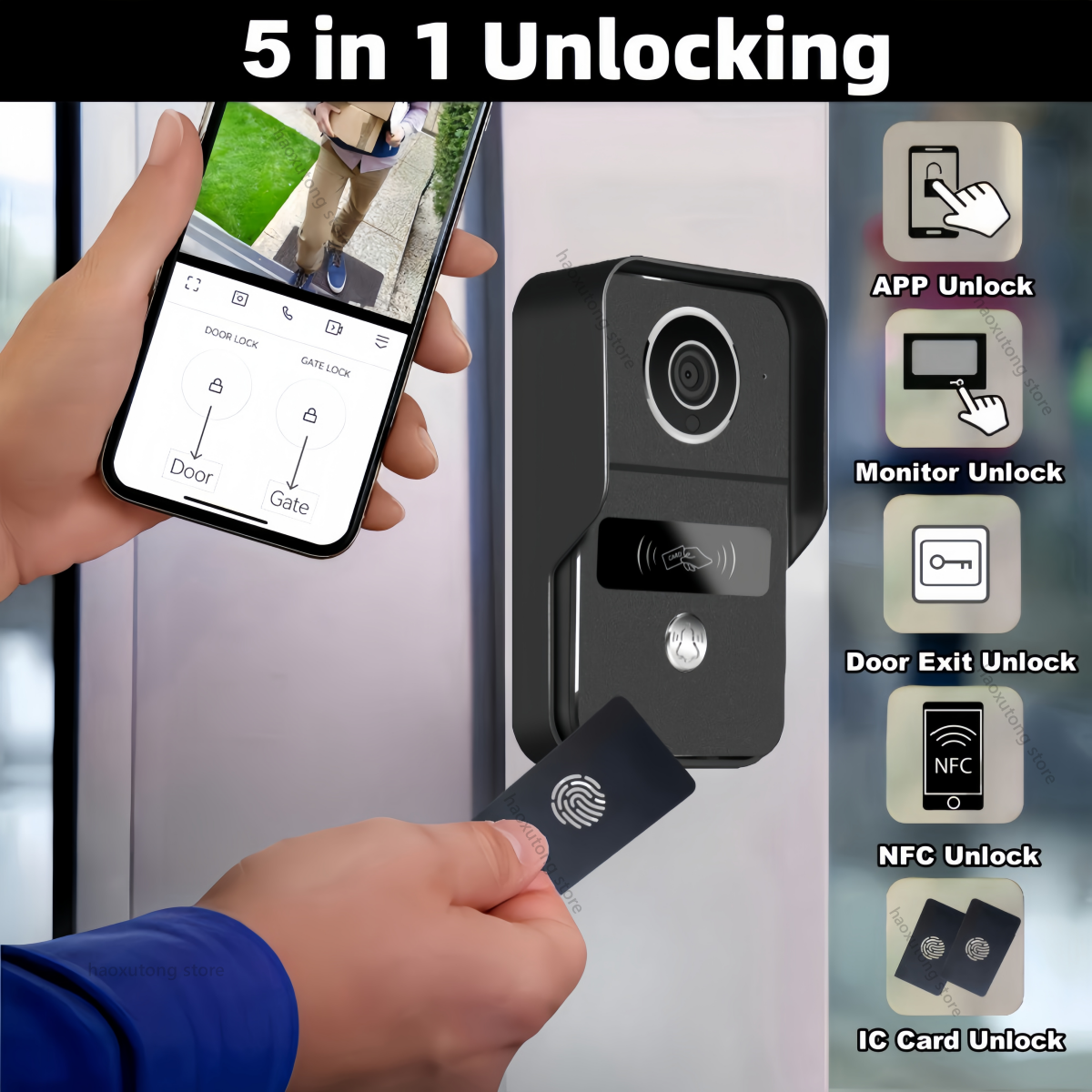 1080P Tuya Smart Doorbell Came - Smart Home Video Doorbell Enhanced Security With Smart Doorbell incelemesi ve fiyatı