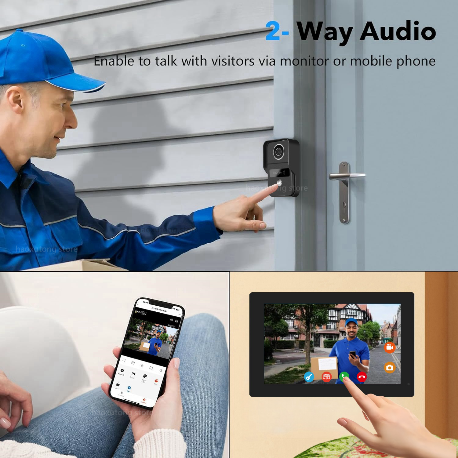 1080P Tuya Smart Doorbell Came - Smart Home Video Doorbell Enhanced Security With Smart Doorbell incelemesi ve fiyatı