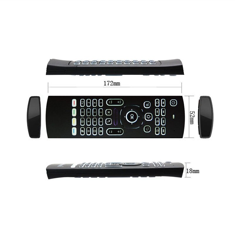 MX3 Backlit Air Mouse Remote C - Smart Home Keyboard incelemesi ve fiyatı