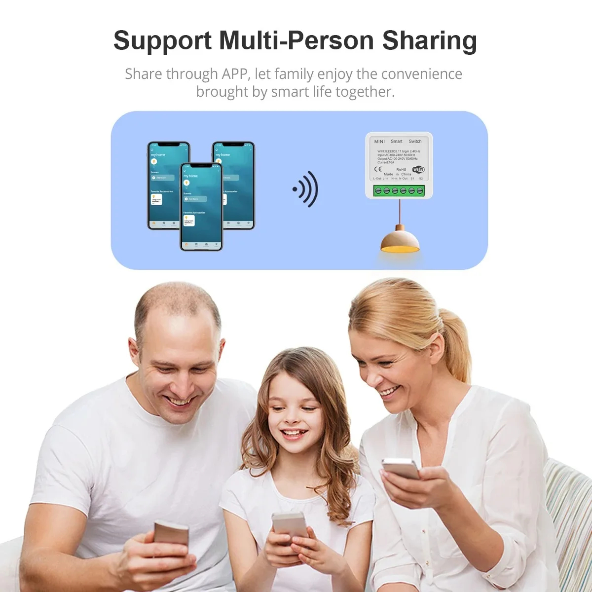 Smart Switch Mini Wifi Relay B - Smart Home Apple incelemesi ve fiyatı