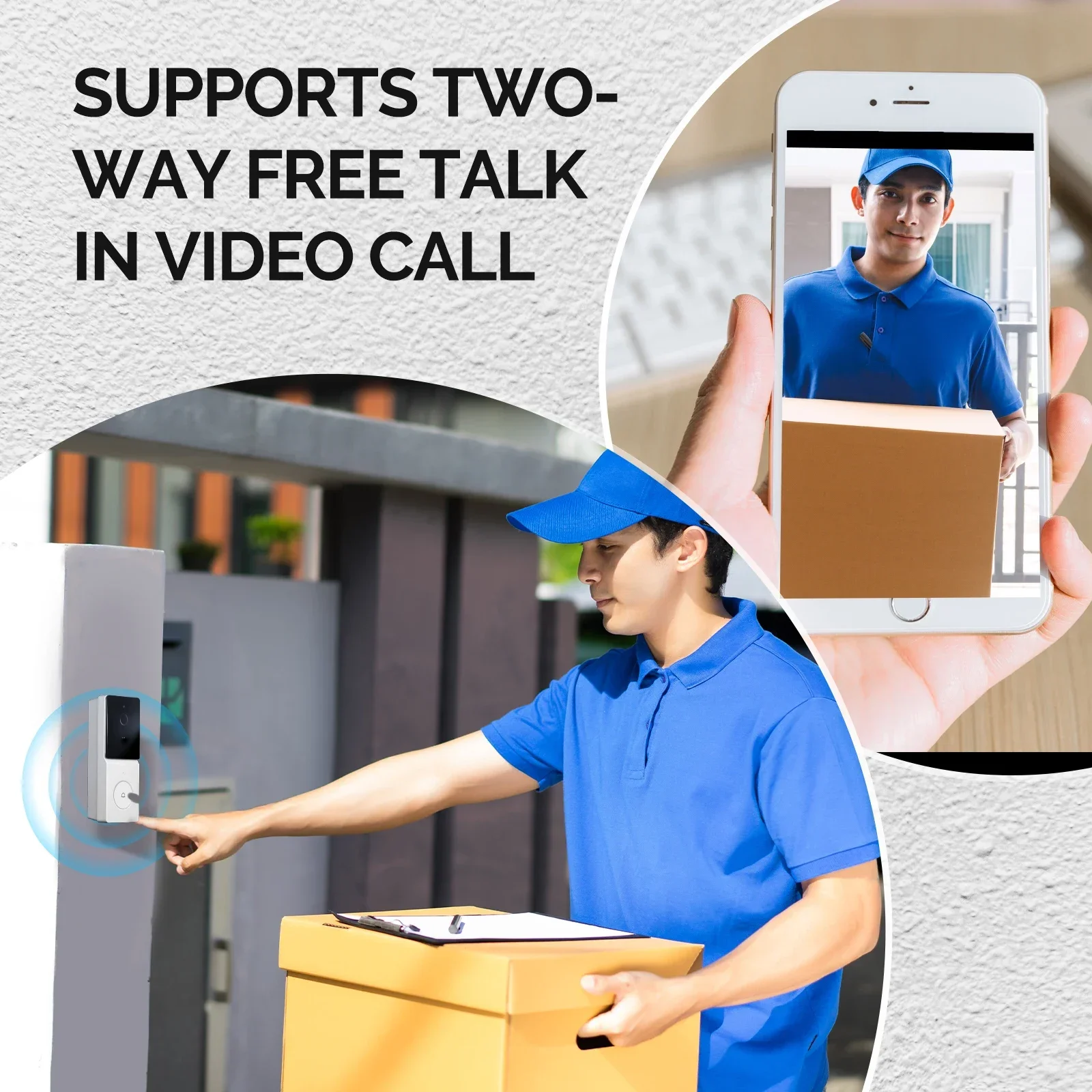 MOES Tuya Smart WiFi Video Doo - Smart Home Video Doorbell Enhanced Security With Smart Doorbell incelemesi ve fiyatı